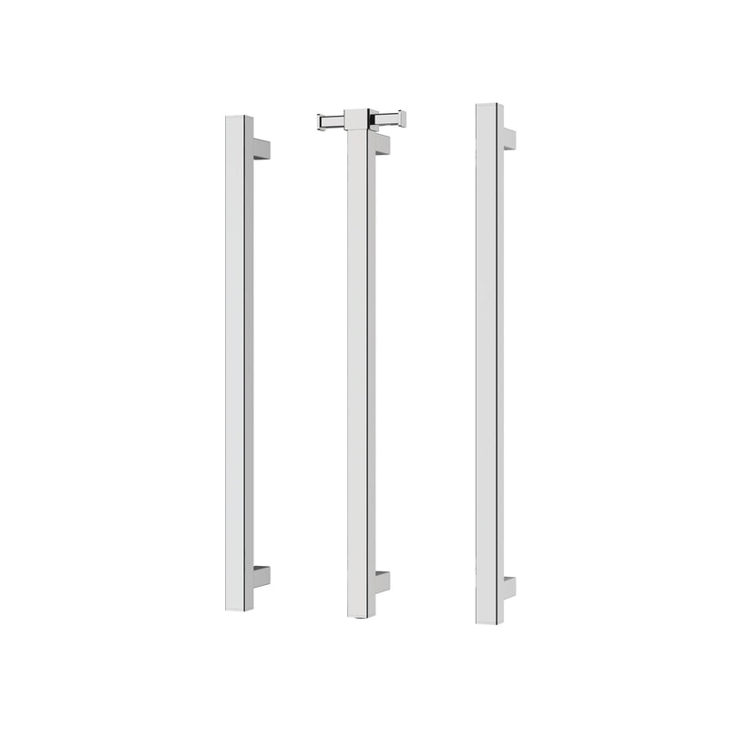 Phoenix Heated Triple Towel Rail Square 800mm
