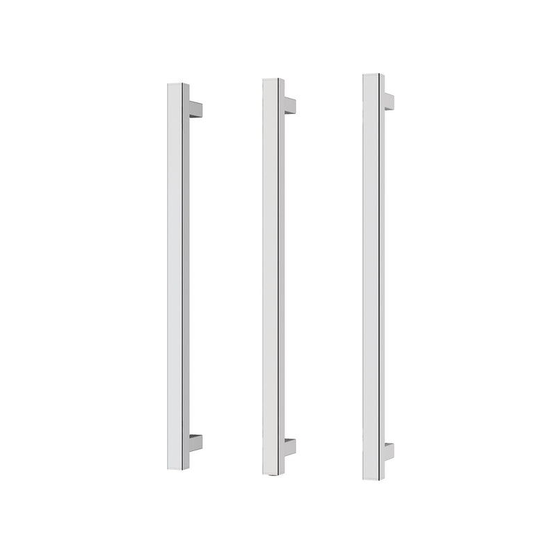 Phoenix Heated Triple Towel Rail Square 800mm