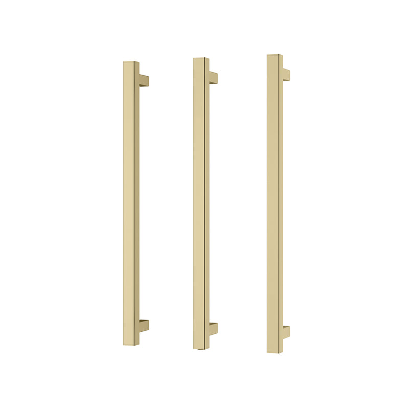 Phoenix Heated Triple Towel Rail Square 600mm