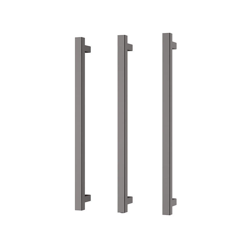 Phoenix Heated Triple Towel Rail Square 600mm