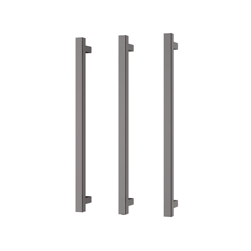Phoenix Heated Triple Towel Rail Square 800mm