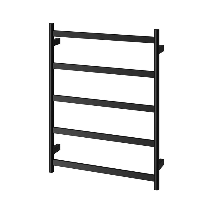 Phoenix Five Flat Bar Heated Towel Ladder