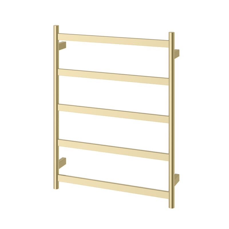 Phoenix Five Flat Bar Heated Towel Ladder