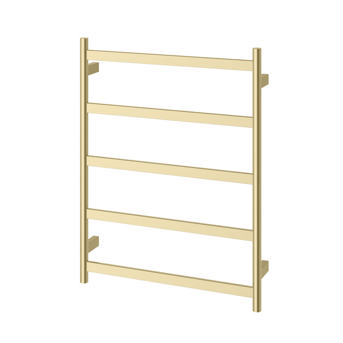 Phoenix Five Flat Bar Heated Towel Ladder