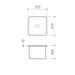 Caroma Laboratory Vitreous China Basin - Medium
