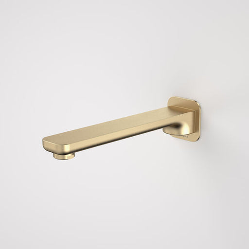 Caroma Luna Wall Basin/Bath Outlet - Brushed Brass - Lead Free