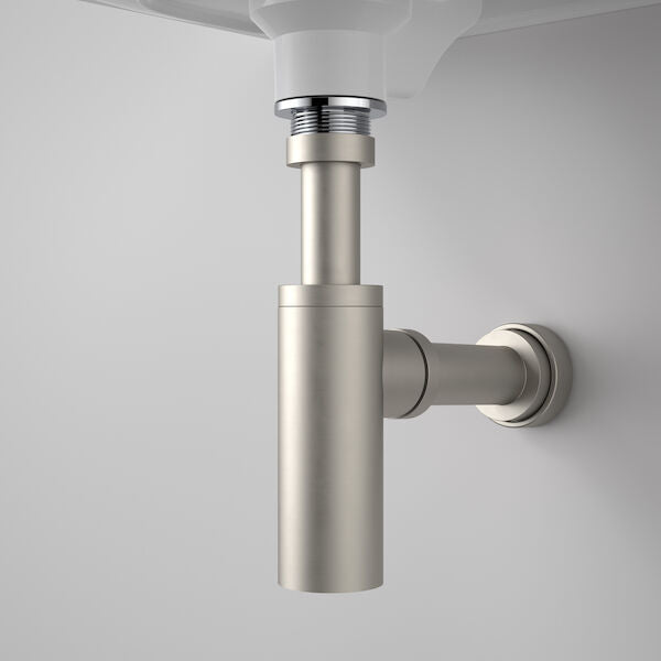 Caroma 40mm Bottle Trap - Brushed Nickel