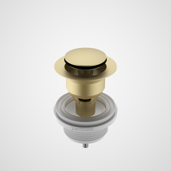 Caroma Pop-Up Plug and Waste - Brushed Brass