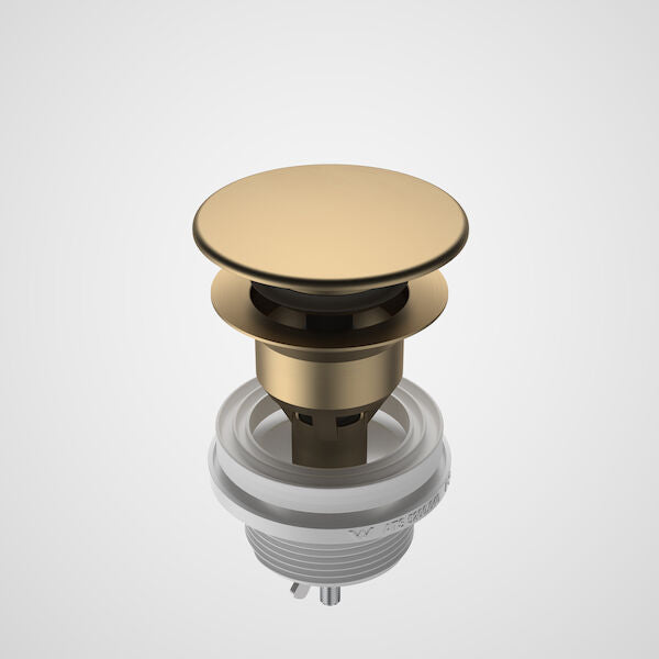 Caroma Urbane II Basin Dome Pop-Up Plug & Waste White