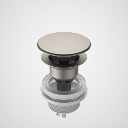 Caroma Urbane II Basin Dome Pop-Up Plug & Waste White