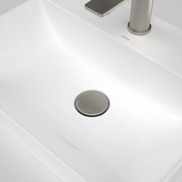 Caroma Urbane II Basin Dome Pop-Up Plug & Waste White