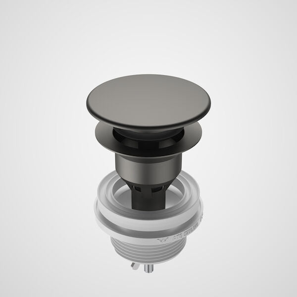 Caroma Urbane II Basin Dome Pop-Up Plug & Waste White