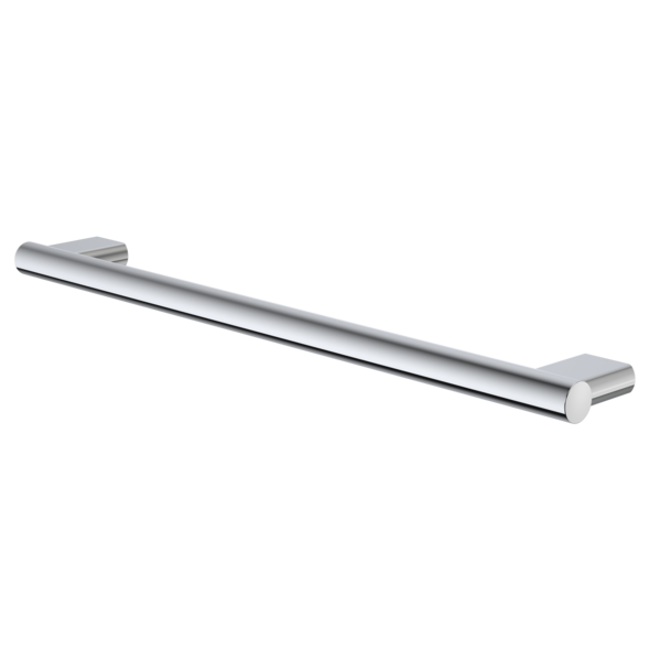 Opal Support Rail 600mm Straight - Chrome