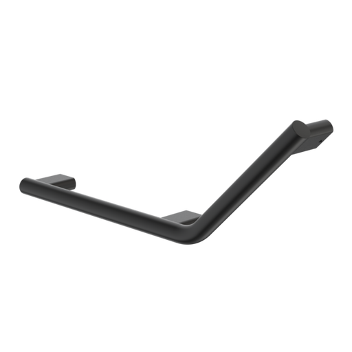 Caroma Opal Support Rail 135 Degree Left Hand Angled - Matte Black