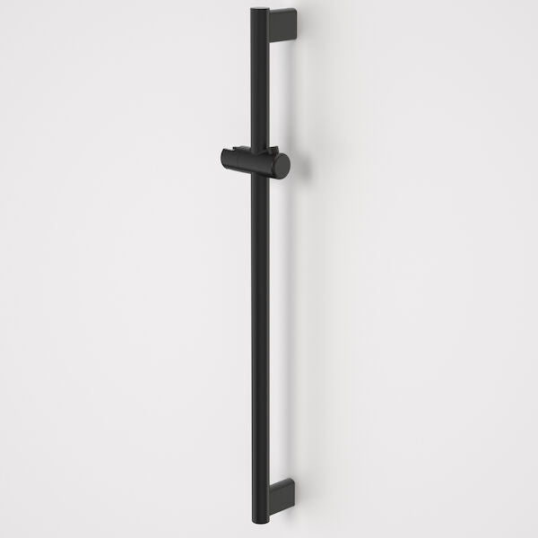 Opal Support Shower Rail Straight 900mm - Matte Black