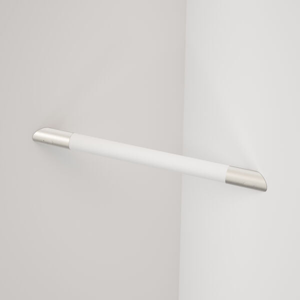 Caroma Opal Support Corner Shower Support Rail - Brushed Nickel