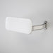 Caroma Backrest Curved Arm - Silver (with GermGard®