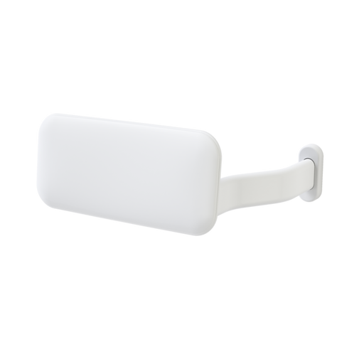 Caroma Backrest Curved Arm - White (with GermGard®)