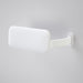 Caroma Backrest Curved Arm - White (with GermGard®)