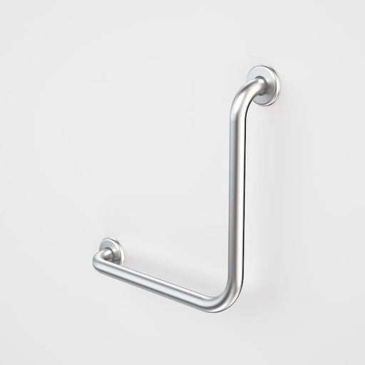 Caroma Care Support Grab Rail - 90 Degree Angled 450x450 - Stainless Steel