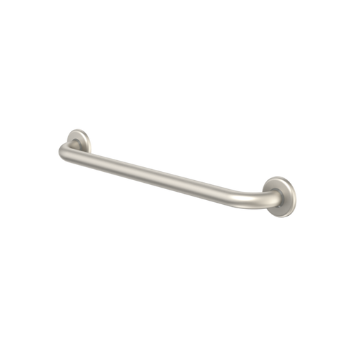 Caroma Care Support Grab Rail - 600mm Straight - Brushed Nickel