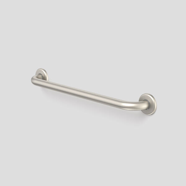 Caroma Care Support Grab Rail - 600mm Straight - Brushed Nickel