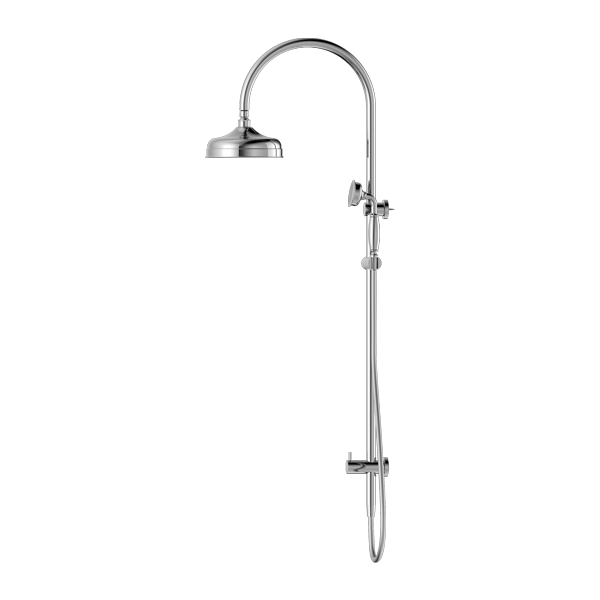 Nero York Twin Shower with Metal Hand Shower
