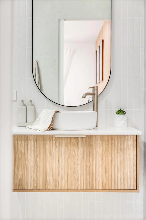 Meir Round Tall Basin Mixer Curved