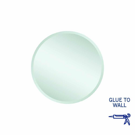 Thermogroup Kent 18mm Bevel Round Mirror Glue-to-Wall