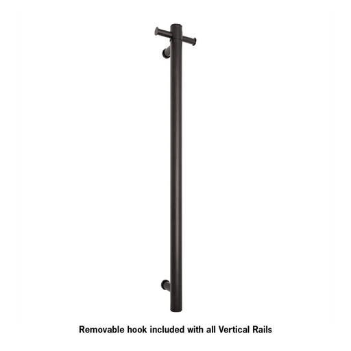 Thermorail Straight/Round 12Volt Vertical Bar 900x142x100mm With Optional Hook