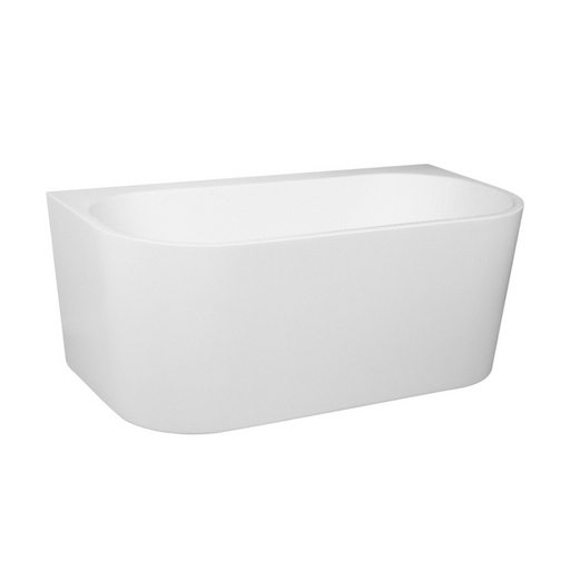 Elivia Back To Wall Bath Matte White