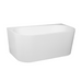 Elivia Back To Wall Bath Matte White