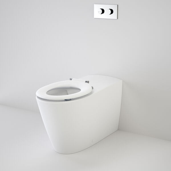 Caroma Care 800 Cleanflush® Wall Faced Invisi Series II® Toilet Suite - Pedigree II Care SF SB (with GermGard®)