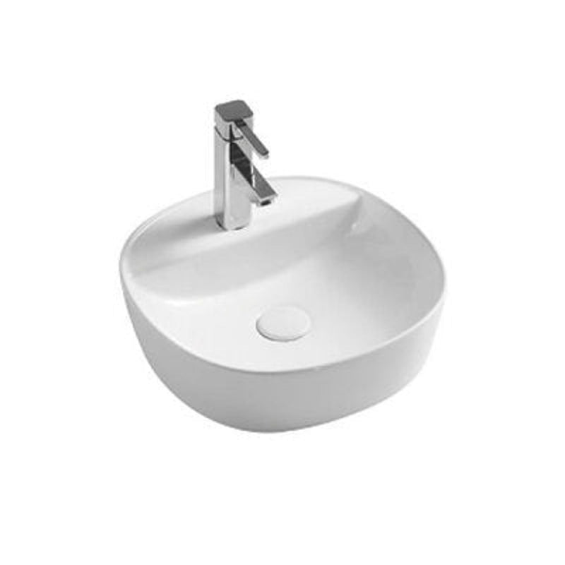 BNK Naga APB-03403-WH Above Counter Basin Matt White
