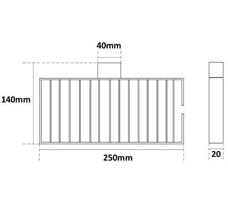 Millennium Zoya Shower Basket