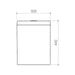 Caroma Care 800 Close Coupled 4S BE Cistern GermGard®