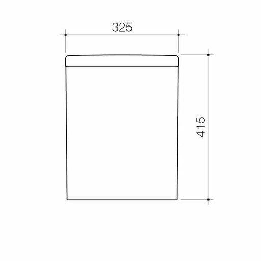 Caroma Care 660 Cleanflush Close Coupled 4S BE Cistern GermGard®