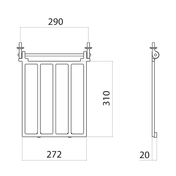 Caroma Bucket Grate Cleaners Sink