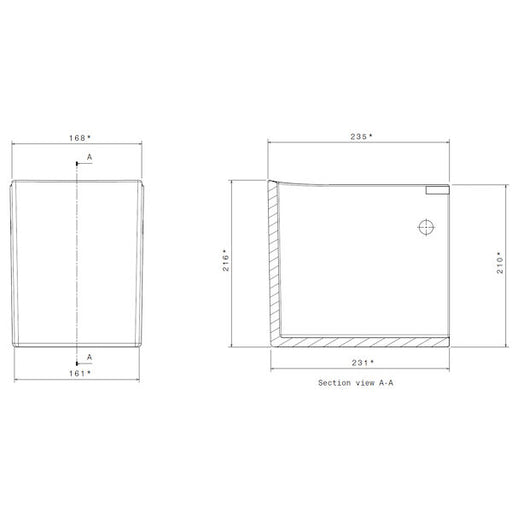 Caroma Liano Nexus shroud