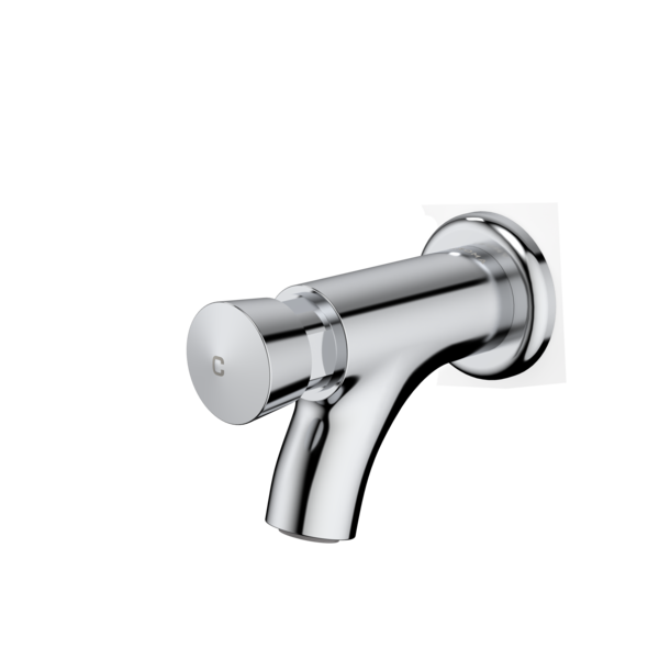 Caroma School Smart Timed Flow Tap Wall Cold
