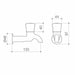 Caroma School Smart Pillar Tap Hob