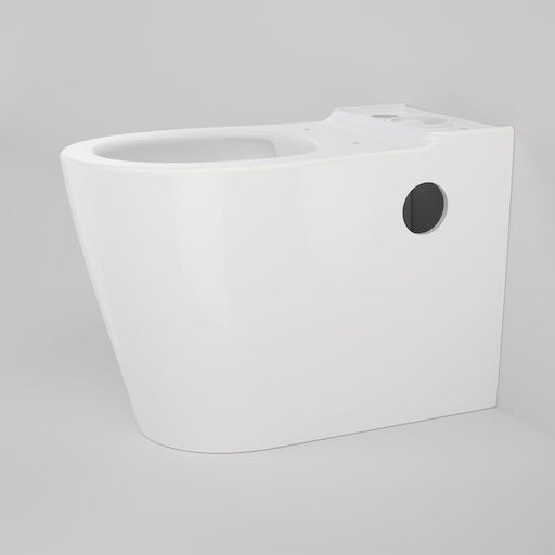 Caroma Care 660 Wall Faced Close Coupled Easy Height BE Pan with Armrest Holes GermGard®