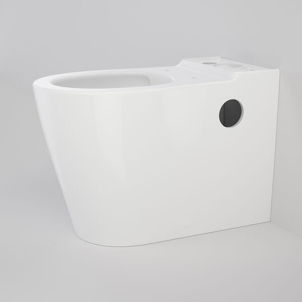 Caroma Care 660 Wall Faced Close Coupled Easy Height BE Pan with Armrest Holes GermGard®