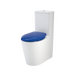 CaromaCare 660 Ambulant Cleanflush Easy Height BE Suite with Double Flap Seat (GermGard®)