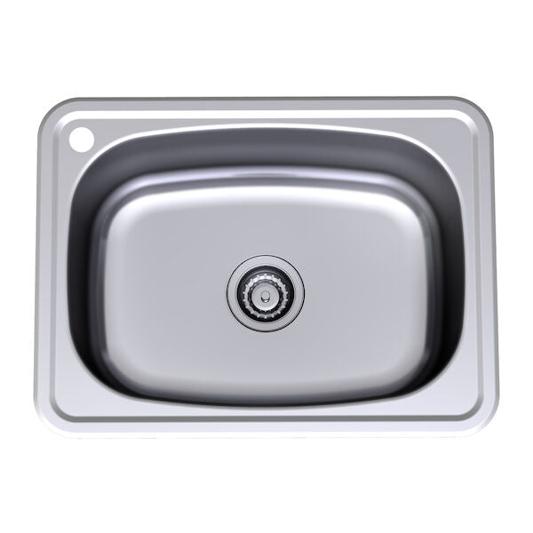 Caroma Single 45 Litre Flushline Tub Standard - 1TH LH, NO BY-PASS