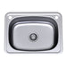 Caroma Single 45 Litre Flushline Tub Standard - BY-PASS (Includes one flexible by-pass kit and 2 by-pass holes)