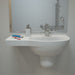 Caroma Care 700 Wall Basin with Left Hand Shelf (with GERMGARD®) - 1TH