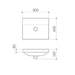 Caroma Urbane II Inset Basin (No Tap Hole)