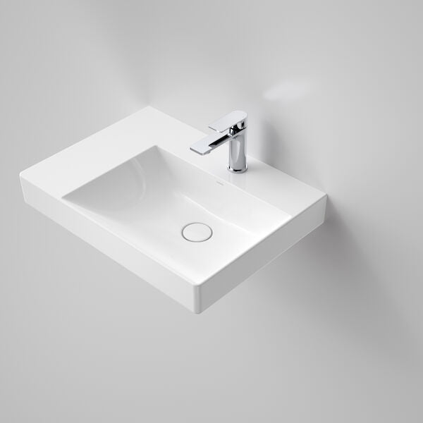 Caroma Urbane II Left Hand Shelf Wall Basin (1 Tap Hole)