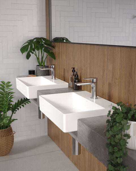 Caroma Urbane II Semi Recessed Basin (No Tap Hole)
